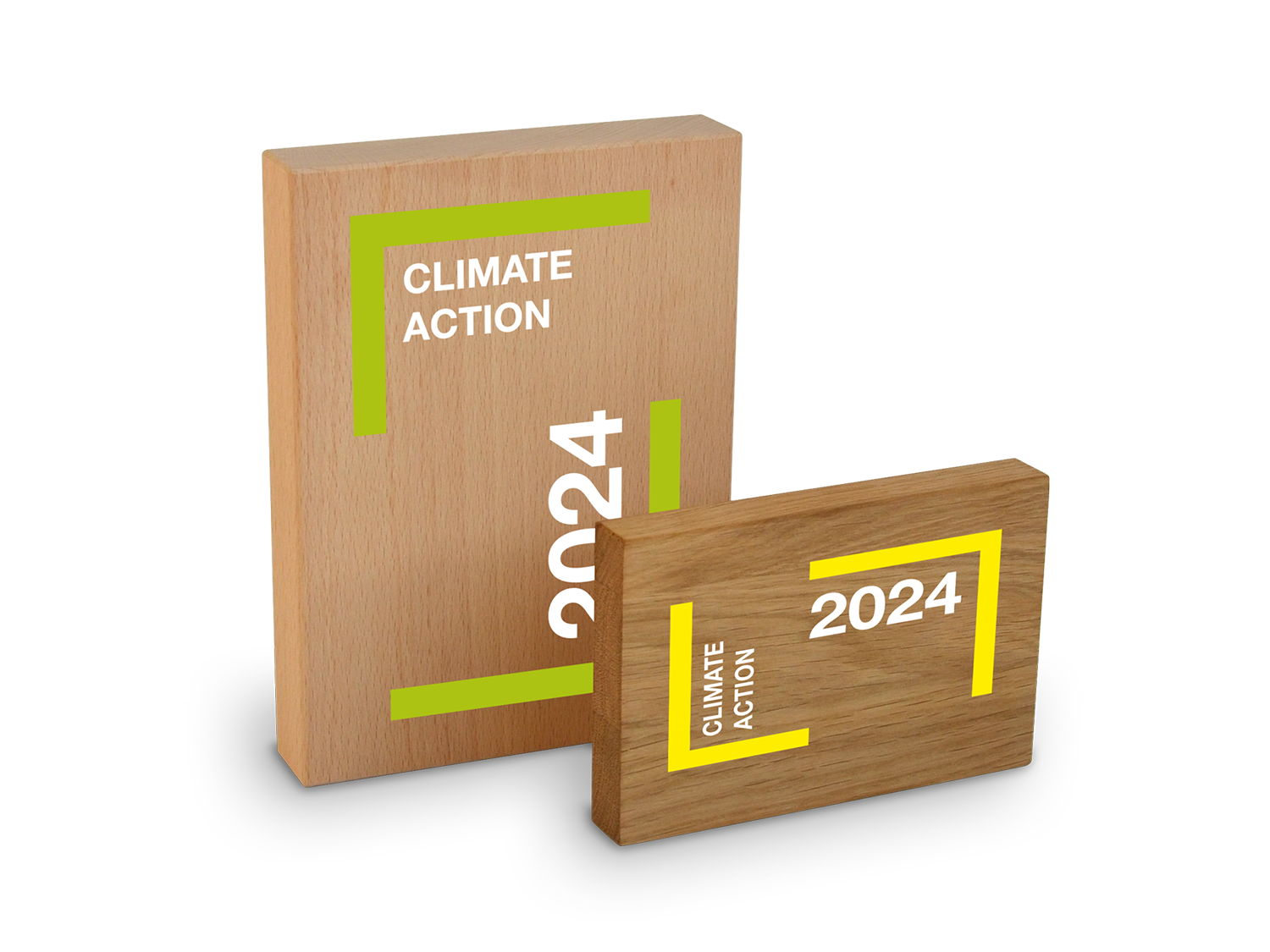 Holz Tombstones mit Digitaldruck